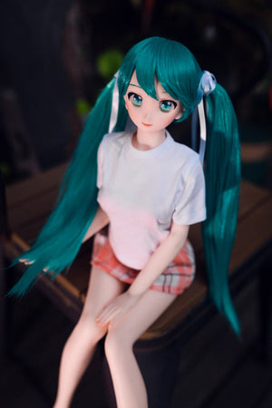 Miku poupée sexuelle (Climax Doll MINI 60 cm Silicone B-t-top)