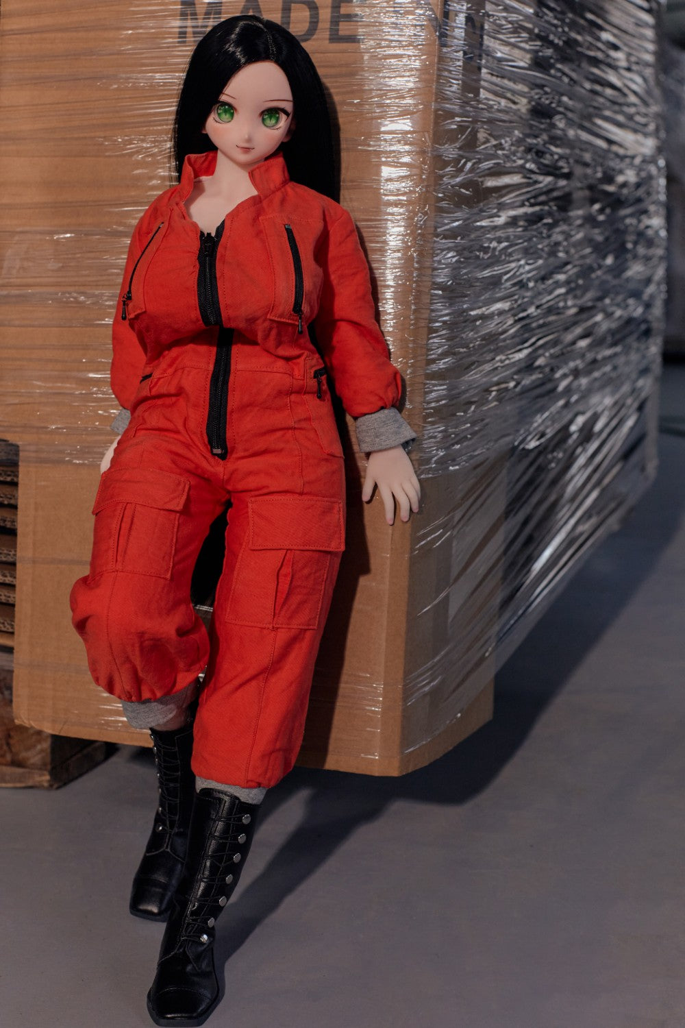 Rina poupée sexuelle (Climax Doll Mini bonnet G 60cm Silicone)