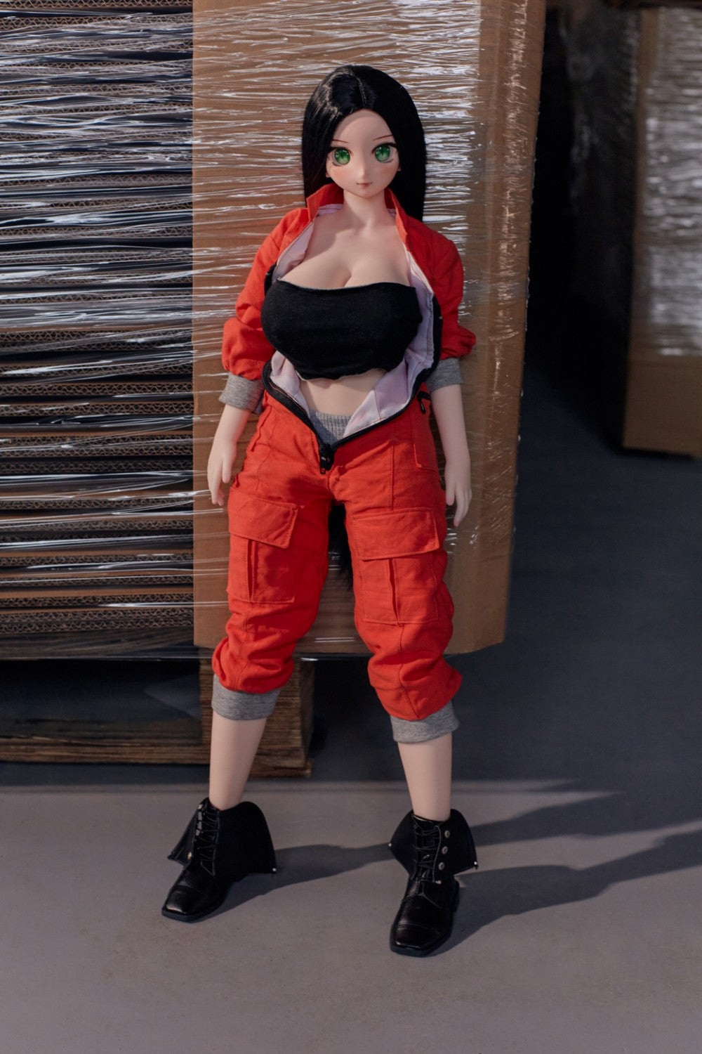 Rina poupée sexuelle (Climax Doll Mini bonnet G 60cm Silicone)