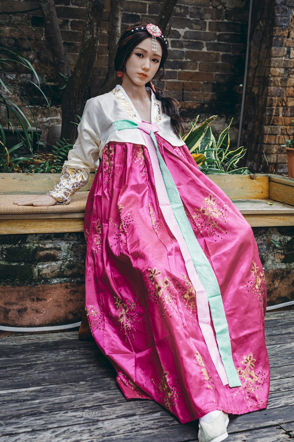 Jin poupée sexuelle (Starpery 163 cm bonnet G TPE+Silicone)