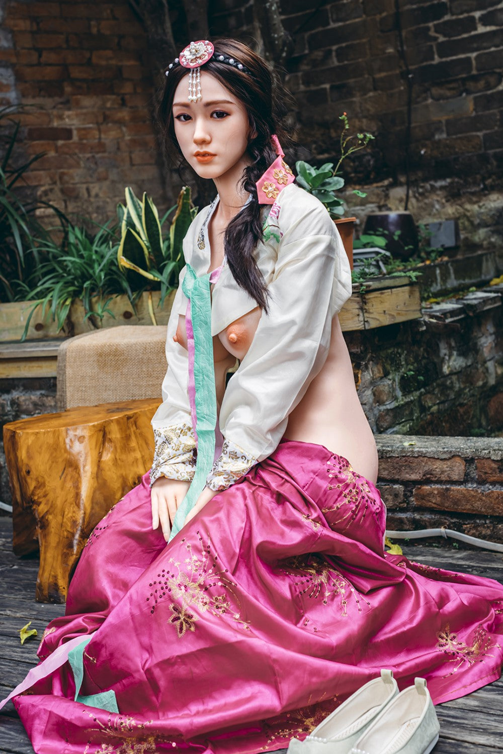 Jin poupée sexuelle (Starpery 163 cm bonnet G TPE+Silicone)