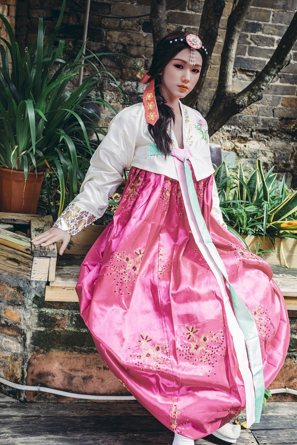 Jin poupée sexuelle (Starpery 163 cm bonnet G TPE+Silicone)