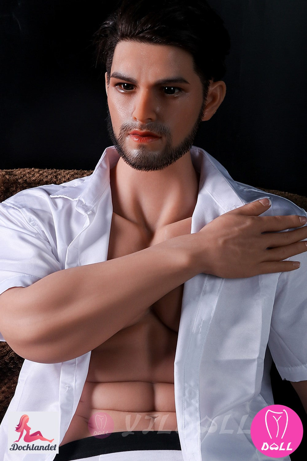 James mâle poupée sexuelle (YJL Doll 170 cm TPE+Silicone)