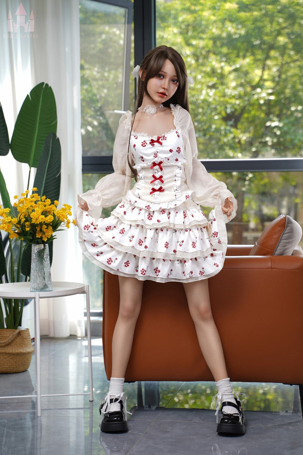 Janice poupée sexuelle (Dolls Castle 158cm B-top # S21 Silicone)