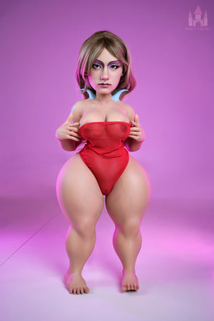 Jovelle poupée sexuelle (Dolls Castle 120 cm e-cup # S14 Silicone)