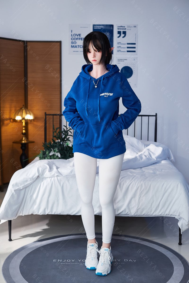 Calla poupée sexuelle (Bezlya Doll Bonnet F 155 cm 2.0 TPE+Silicone)