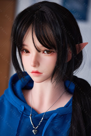 Call poupée sexuelle (Bezlya Doll 155 cm F-CUP 2.0+ TPE + Silicone)