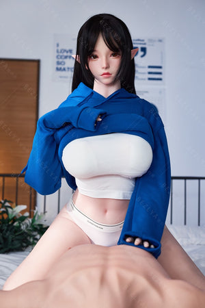 Call poupée sexuelle (Bezlya Doll 155 cm F-CUP 2.0+ TPE + Silicone)