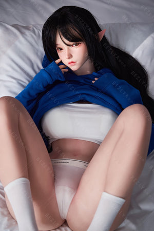 Call poupée sexuelle (Bezlya Doll 155 cm F-CUP 2.0+ TPE + Silicone)