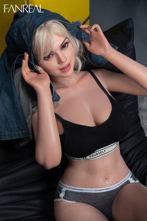 Marie poupée sexuelle (FanReal Doll Silicone F-Cup de 155 cm)