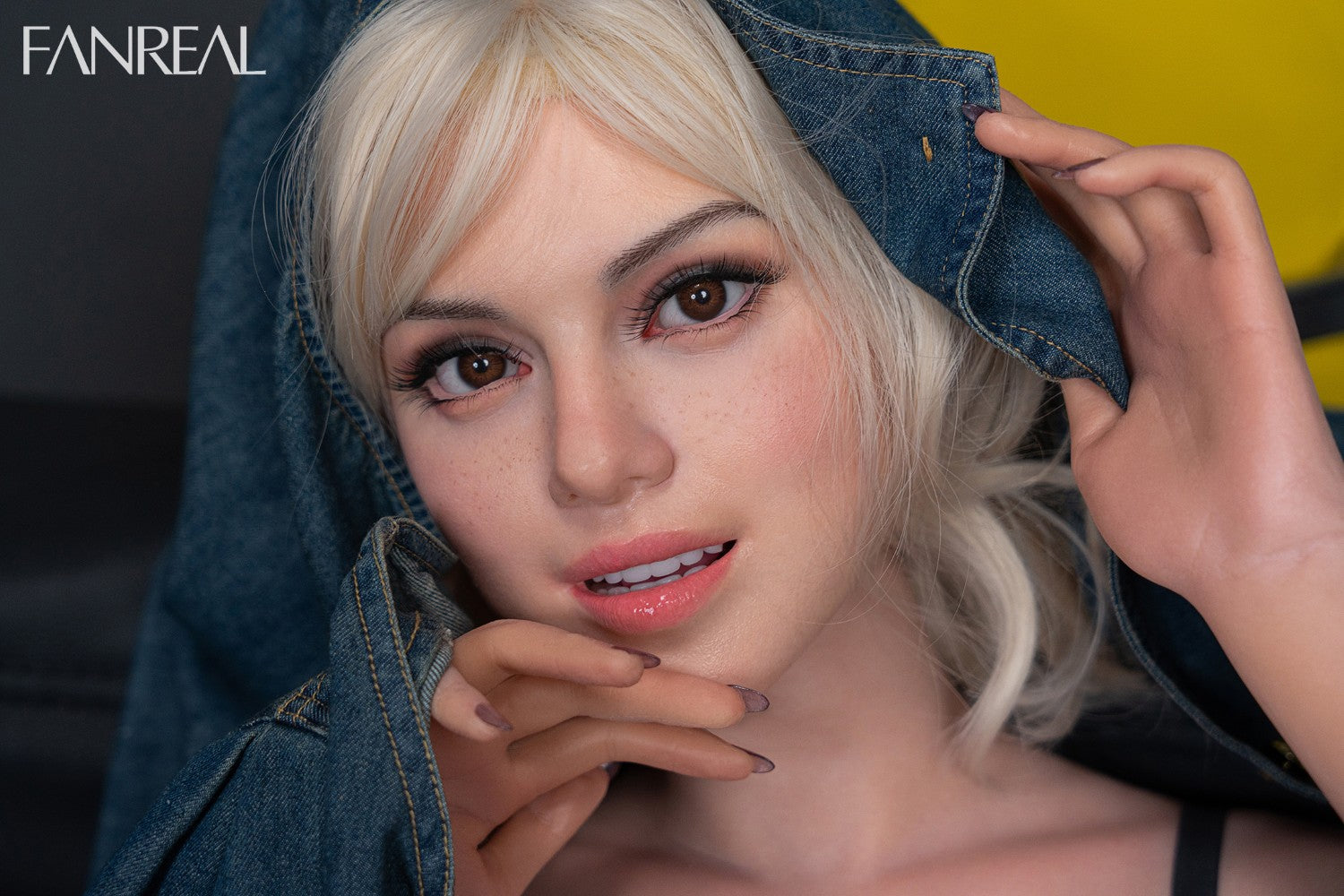 Marie poupée sexuelle (FanReal Doll Silicone F-Cup de 155 cm)