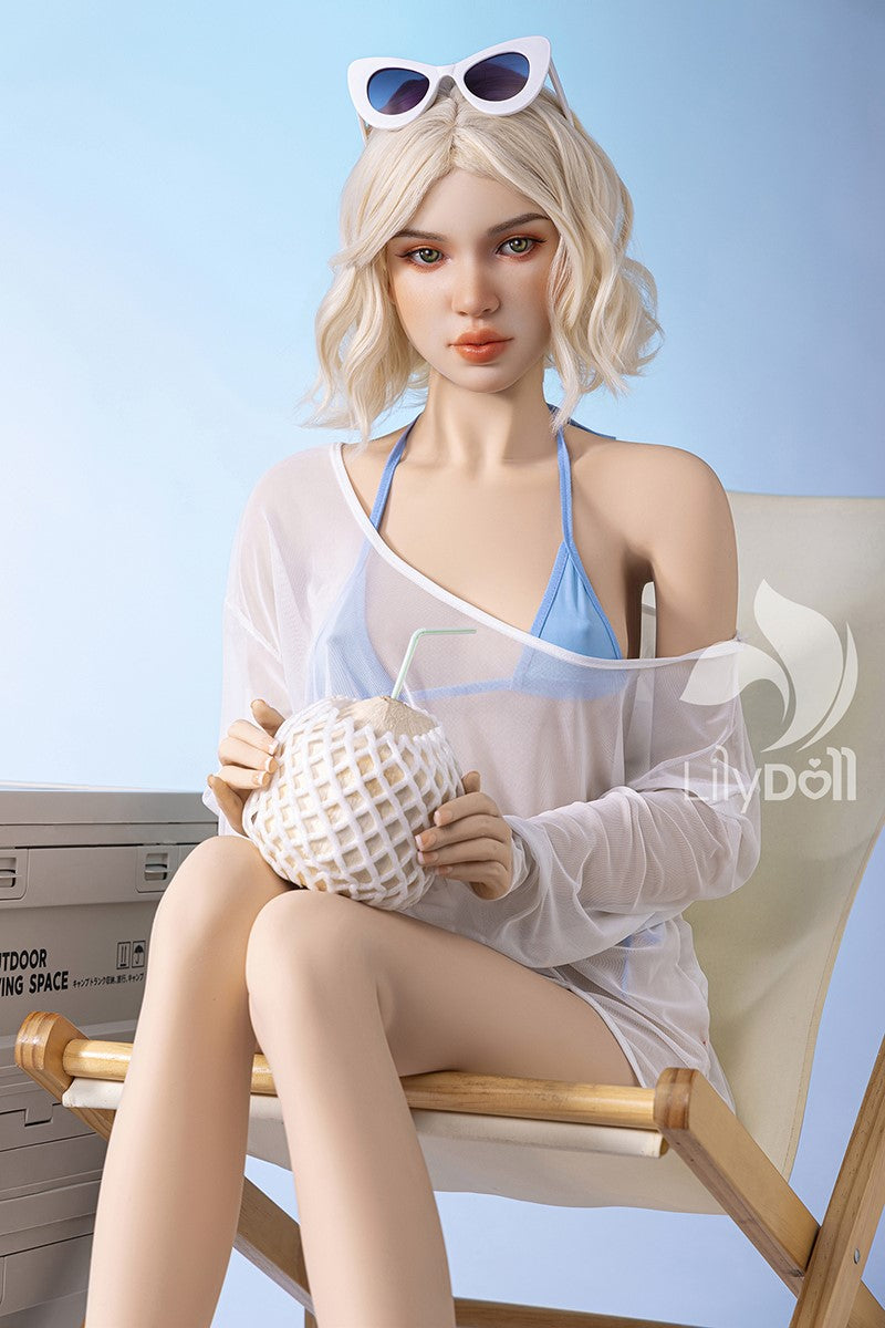 Ivy-UN poupée sexuelle (LilyDoll Bonnet C 166 cm #LD016 Silicone+TPE)