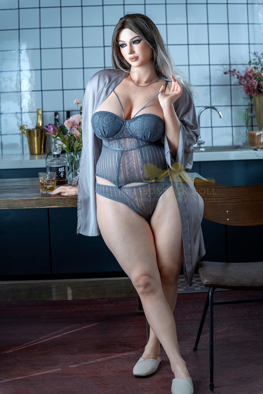 Céline poupée sexuelle (Irontech Doll 162cm F-Kupa S13 Silicone)