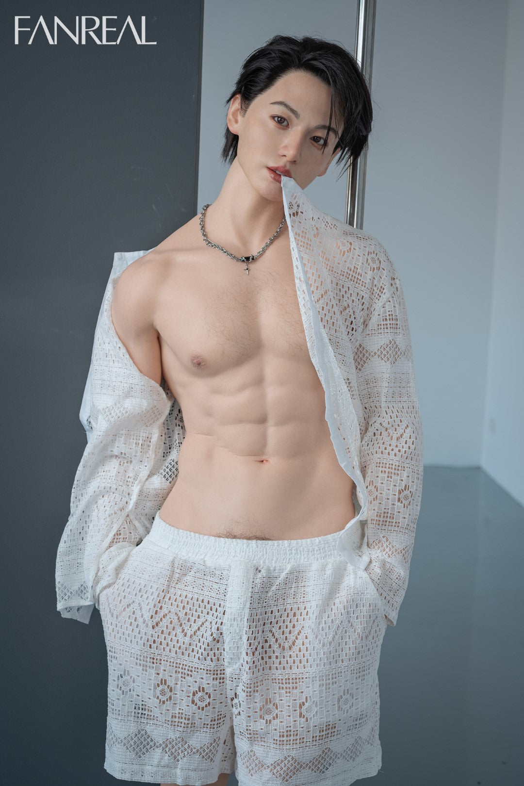 Kévin Mâle poupée sexuelle (FanReal Doll 173 cm (Silicone)