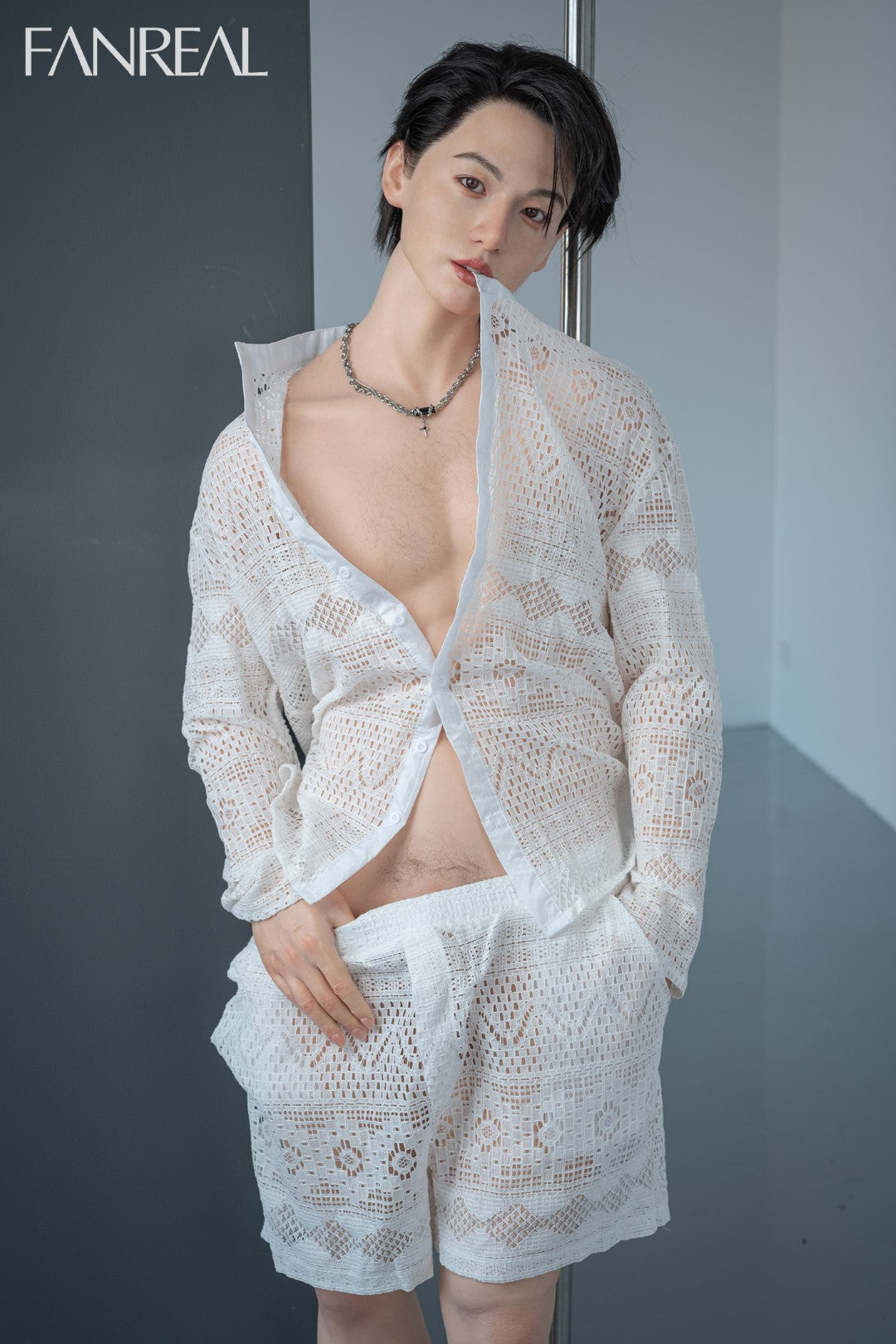 Kévin Mâle poupée sexuelle (FanReal Doll 173 cm (Silicone)