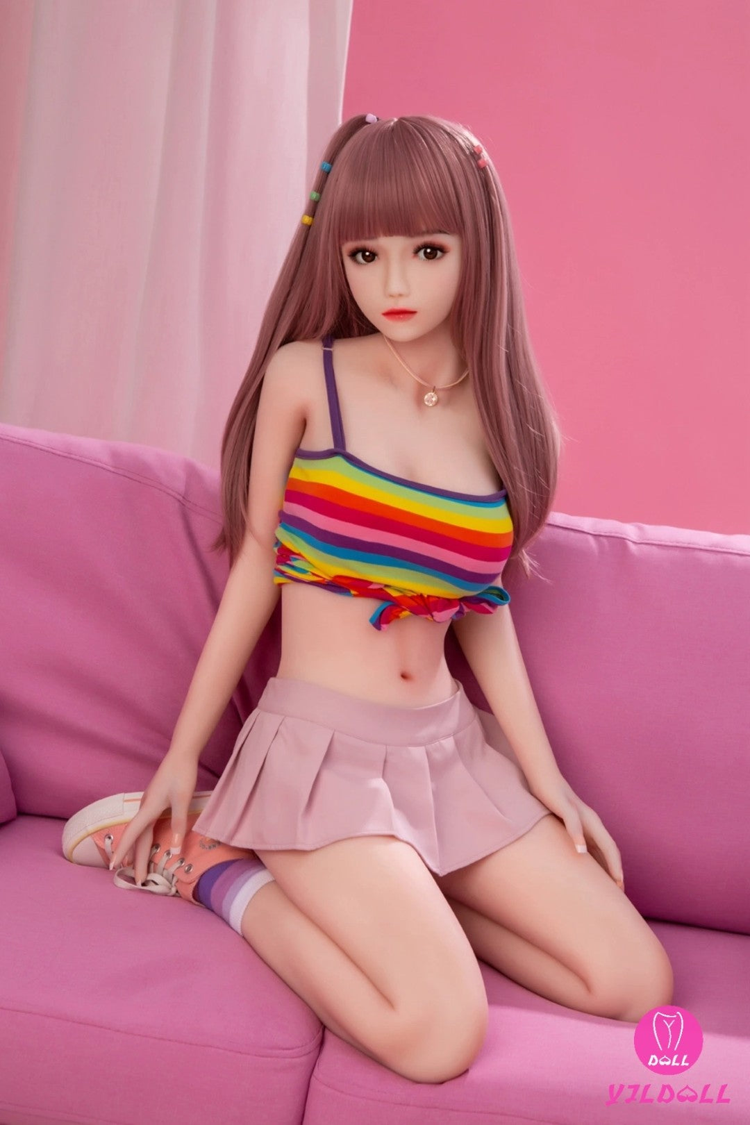Berthe poupée sexuelle (YJL Doll Bonnet C 148 cm #175 TPE+Silicone)