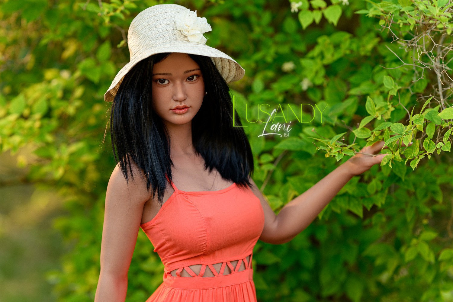 Lani poupée sexuelle (Lusandy Doll 161 cm bonnet D en silicone)