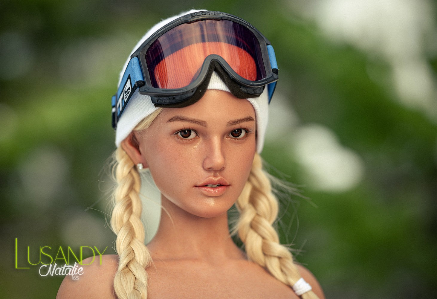 Natalie poupée sexuelle (Lusandy Doll 165 cm en silicone D-Cup)