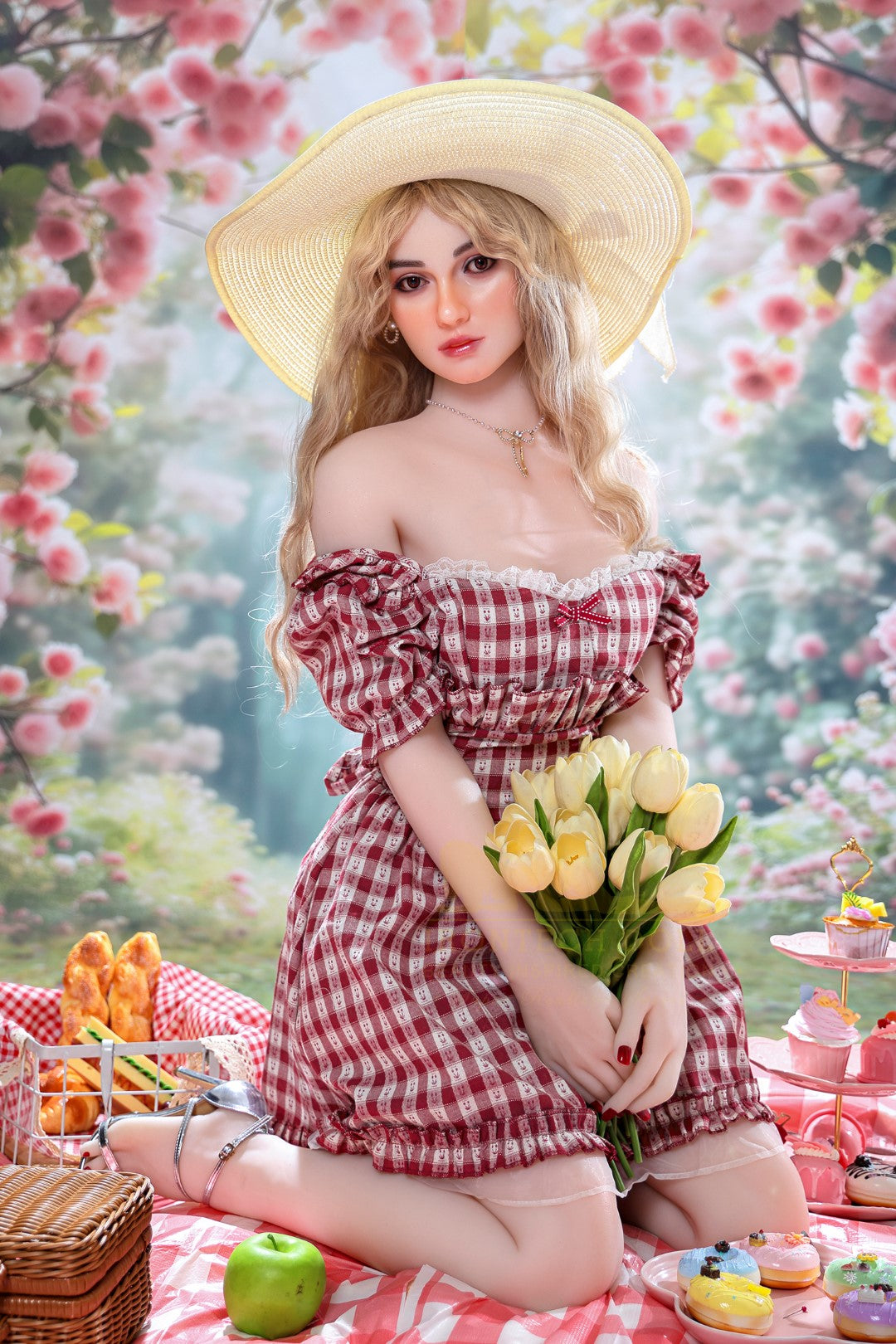 Tina poupée sexuelle (Irontech Doll 162 cm Bonnet A S45 TPE+Silicone)