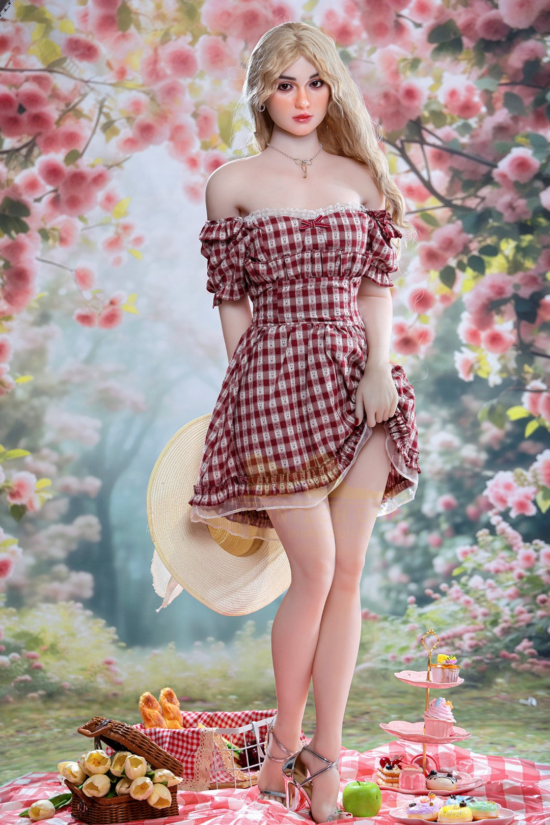 Tina poupée sexuelle (Irontech Doll 162 cm Bonnet A S45 TPE+Silicone)