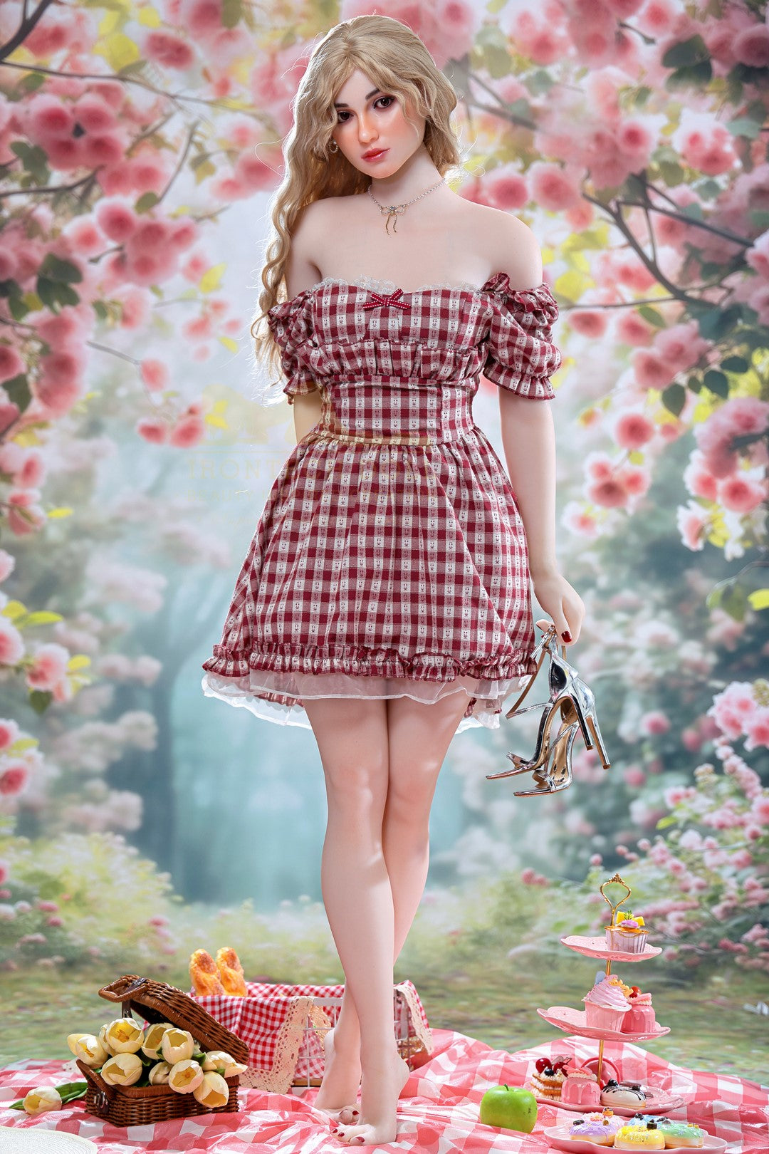 Tina poupée sexuelle (Irontech Doll 162 cm Bonnet A S45 TPE+Silicone)