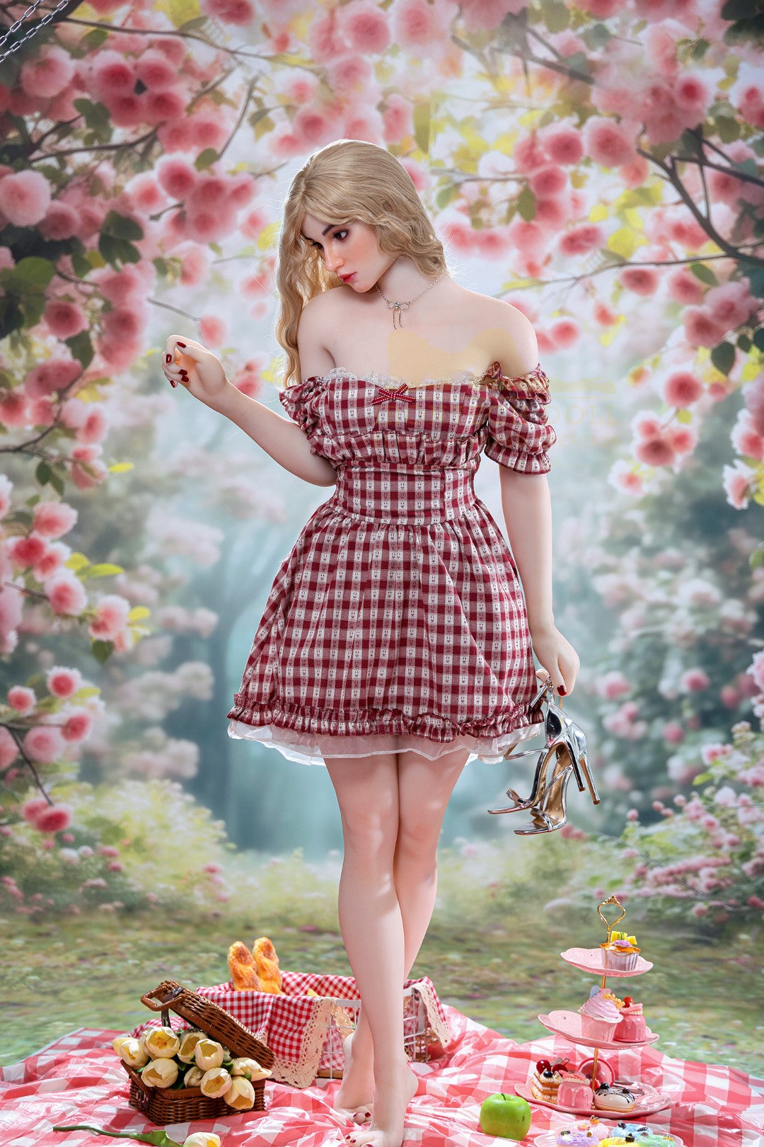 Tina poupée sexuelle (Irontech Doll 162 cm Bonnet A S45 TPE+Silicone)