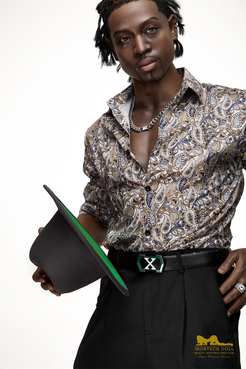 James mâle poupée sexuelle (Irontech Doll 176 cm M8 Silicone)