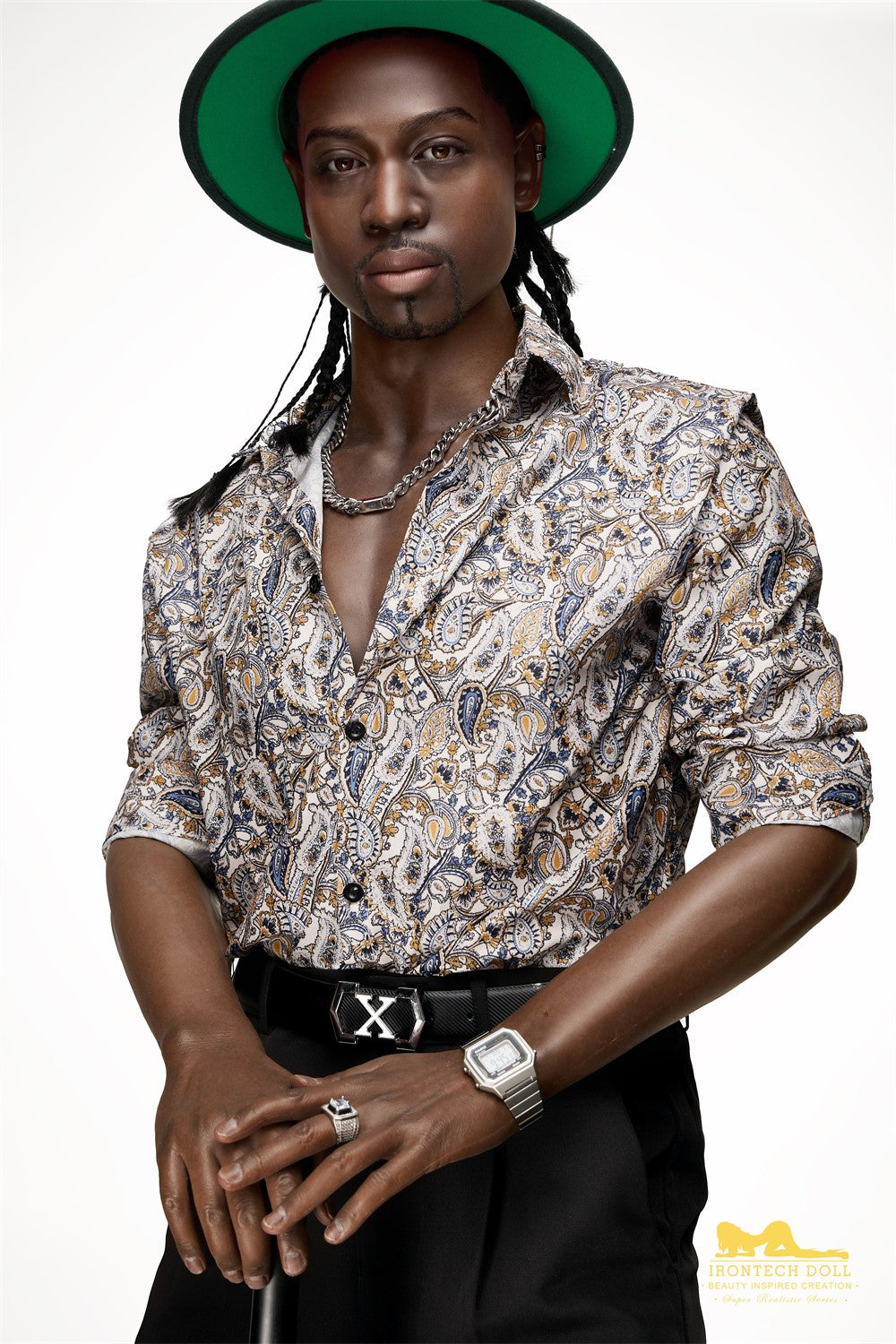 James mâle poupée sexuelle (Irontech Doll 176 cm M8 Silicone)