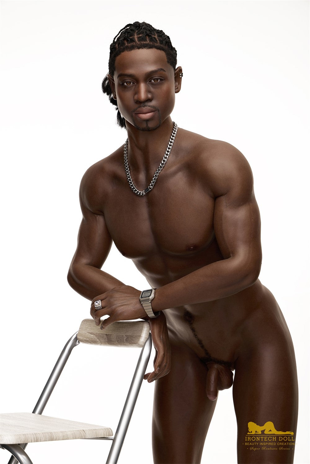 James mâle poupée sexuelle (Irontech Doll 176 cm M8 Silicone)