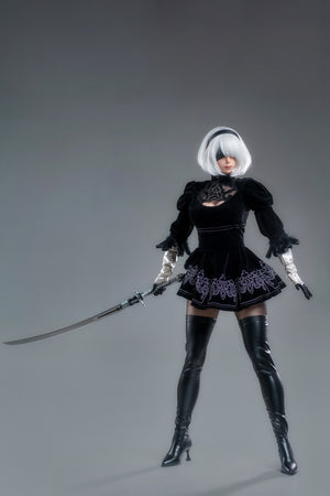 Yorha 2b poupée sexuelle (Game Lady 171cm E-Cup n ° 18 silicone)