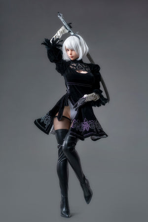 Yorha 2b poupée sexuelle (Game Lady 171cm E-Cup n ° 18 silicone)