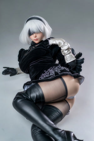 Yorha 2b poupée sexuelle (Game Lady 171cm E-Cup n ° 18 silicone)