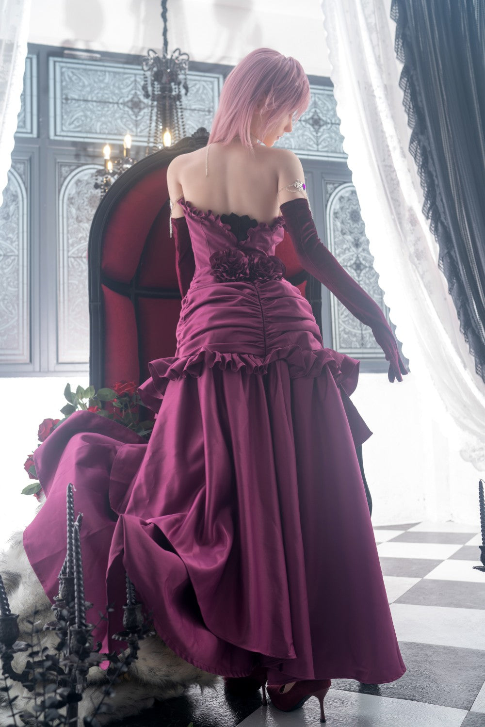 Lightning poupée sexuelle (Game Lady 171 cm (Coupe G No.19 Silicone)