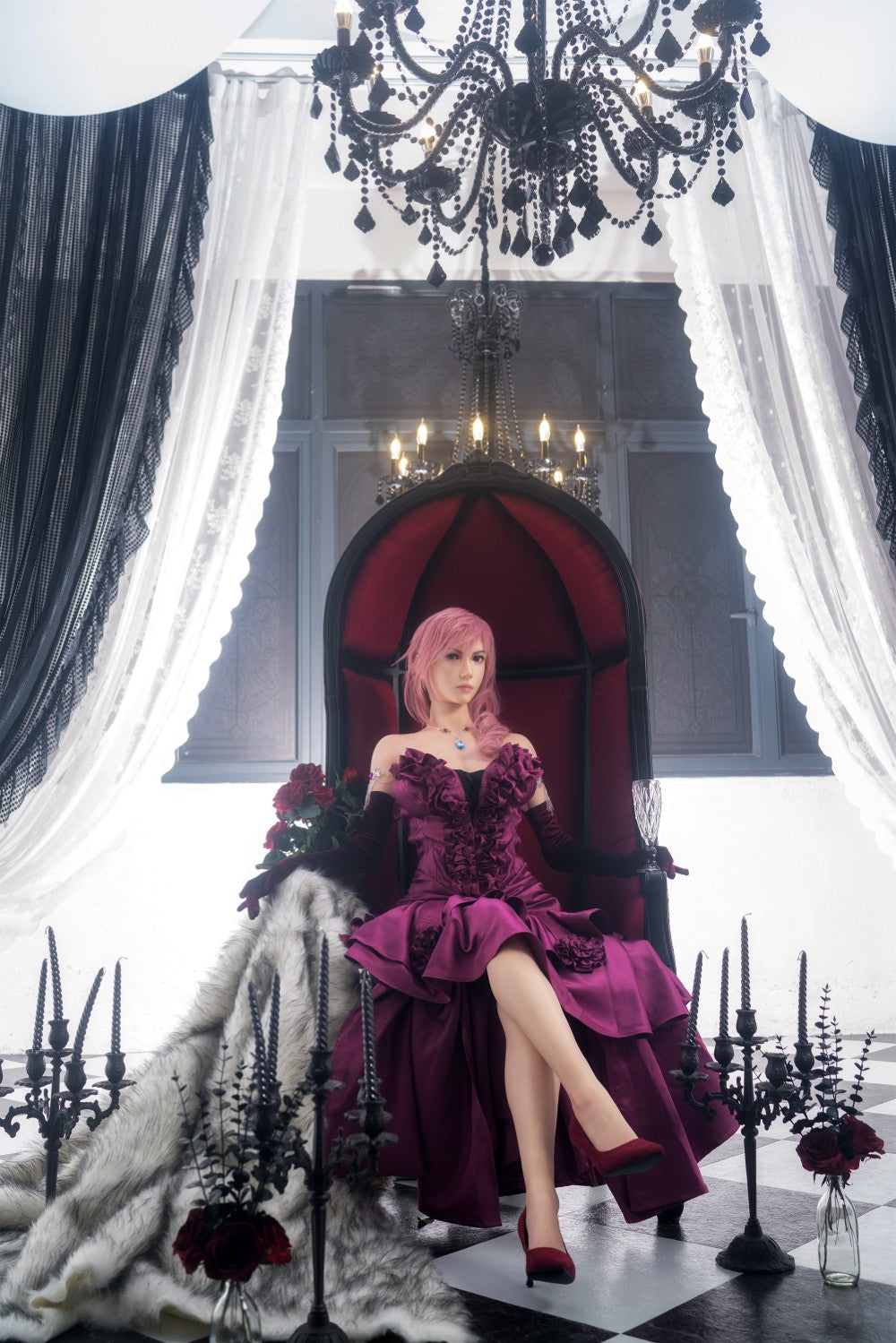 Lightning poupée sexuelle (Game Lady 171 cm (Coupe G No.19 Silicone)