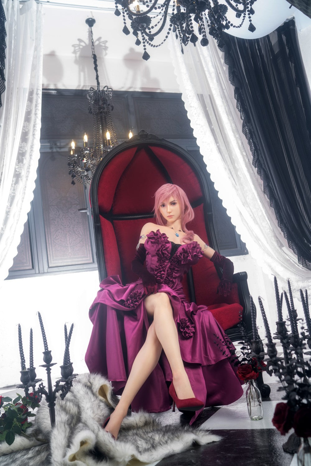 Lightning poupée sexuelle (Game Lady 171 cm (Coupe G No.19 Silicone)