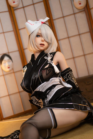 Yorha 2b poupée sexuelle (Game Lady 171cm e-top n ° 24 Silicone)