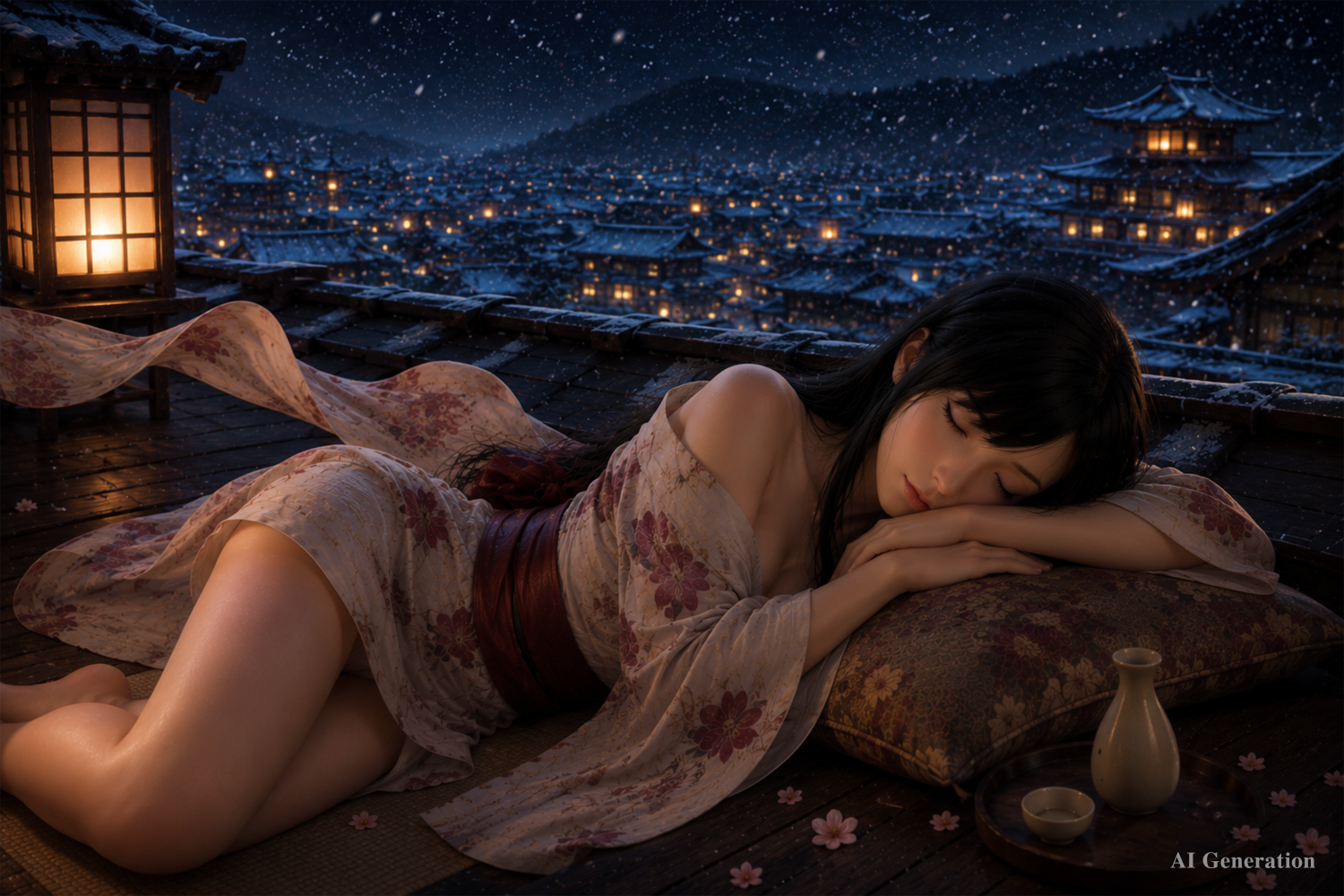 Tifa qui dort poupée sexuelle (Game Lady 167cm Bonnet D No.45 Silicone)