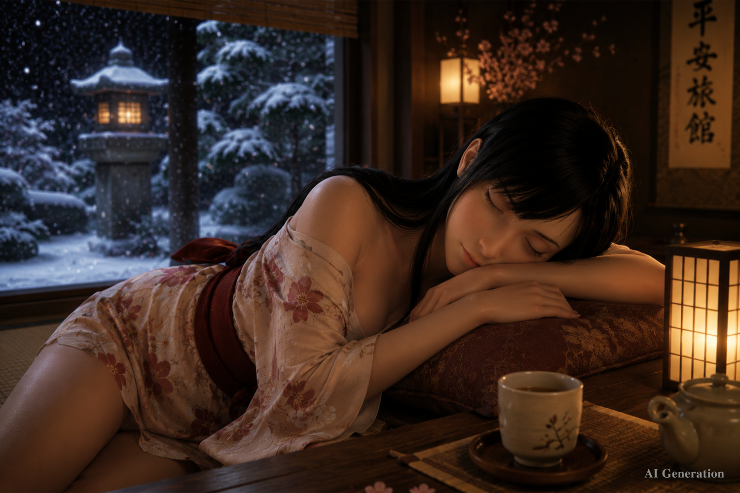 Tifa qui dort poupée sexuelle (Game Lady 167cm Bonnet D No.45 Silicone)