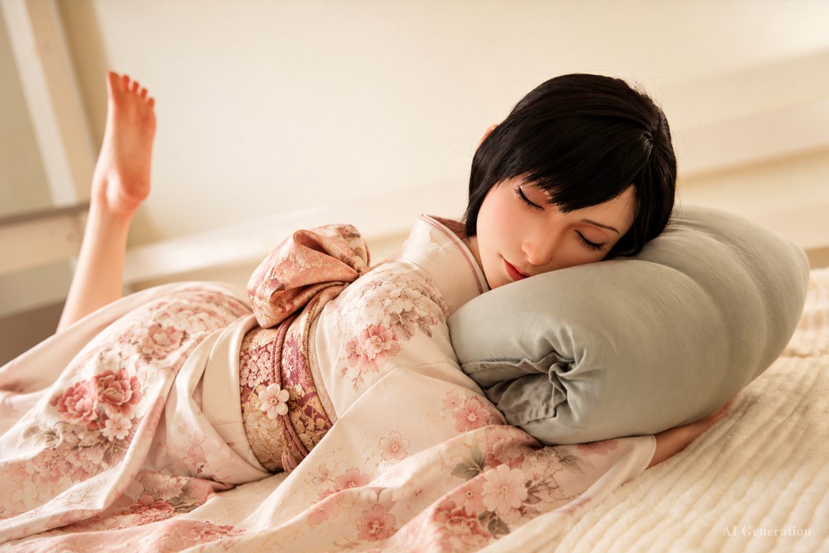 Tifa qui dort poupée sexuelle (Game Lady 167cm Bonnet D No.45 Silicone)