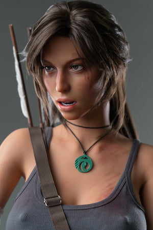 Lara Croft poupée sexuelle (Game Lady 166cm e-top n ° 20 silicone)
