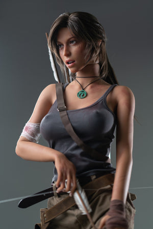 Lara Croft poupée sexuelle (Game Lady 166cm e-top n ° 20 silicone)