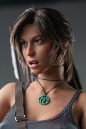 Lara Croft poupée sexuelle (Game Lady 166cm e-top n ° 20 silicone)