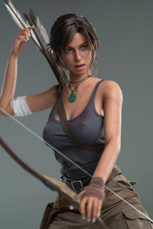 Lara Croft poupée sexuelle (Game Lady 166cm e-top n ° 20 silicone)