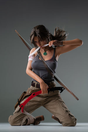 Lara Croft poupée sexuelle (Game Lady 166cm e-top n ° 20 silicone)