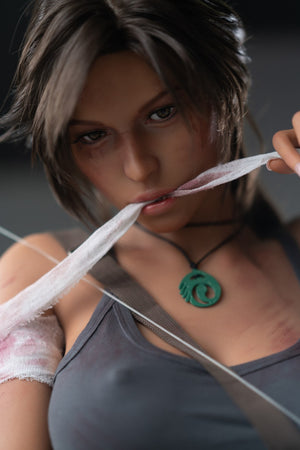 Lara Croft poupée sexuelle (Game Lady 166cm e-top n ° 20 silicone)
