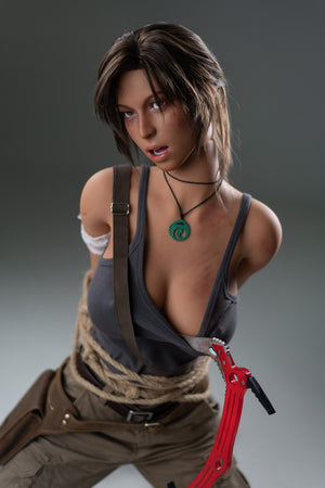 Lara Croft poupée sexuelle (Game Lady 166cm e-top n ° 20 silicone)