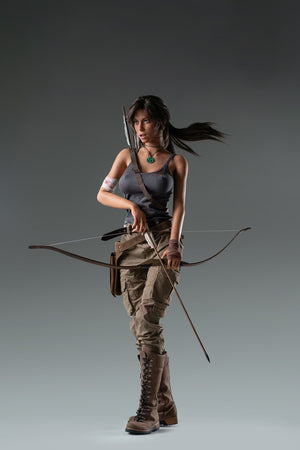 Lara Croft poupée sexuelle (Game Lady 166cm e-top n ° 20 silicone)