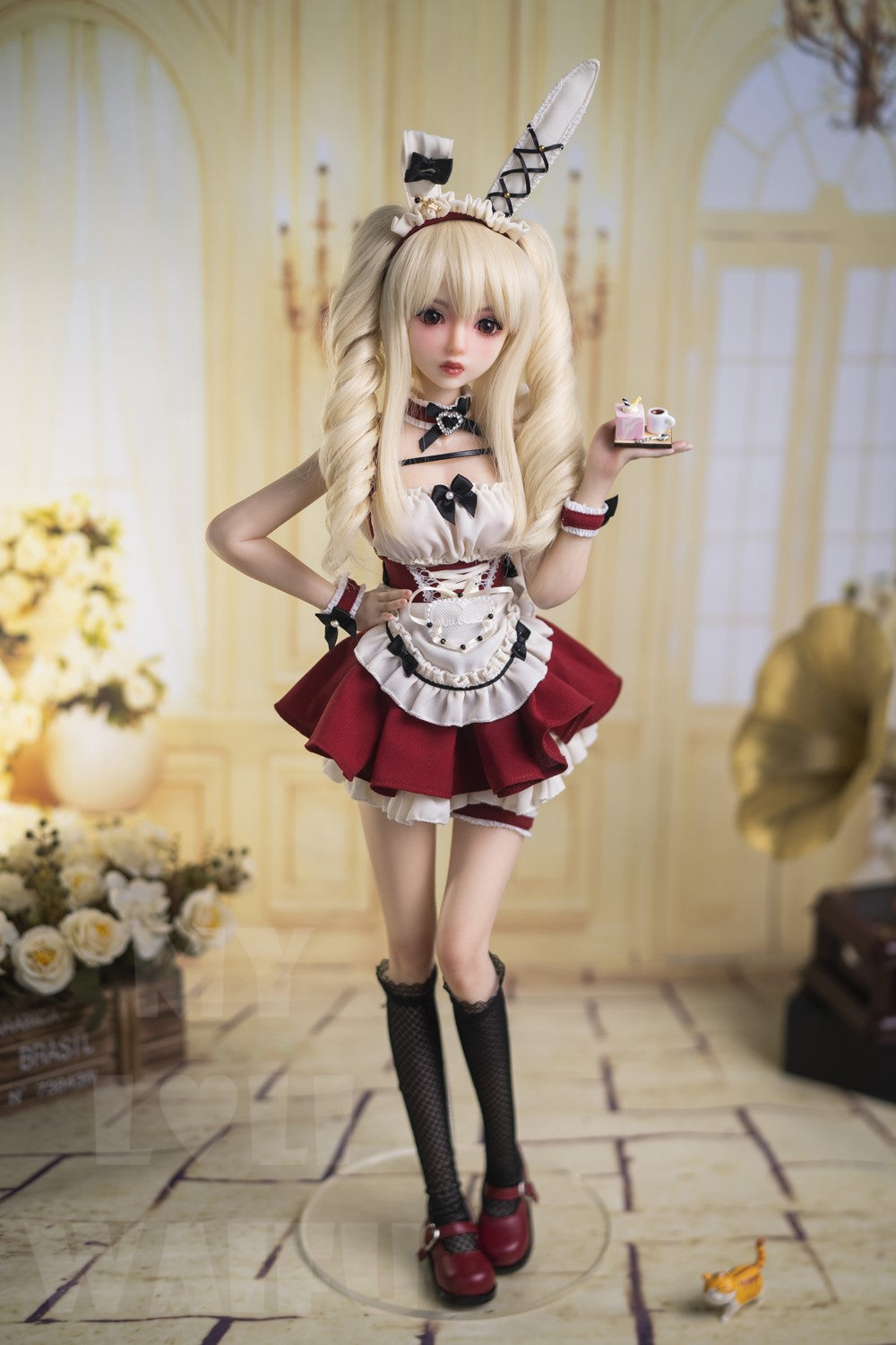 Lolita poupée sexuelle (My Loli Waifu Bonnet C 60 cm #M1 Silicone)