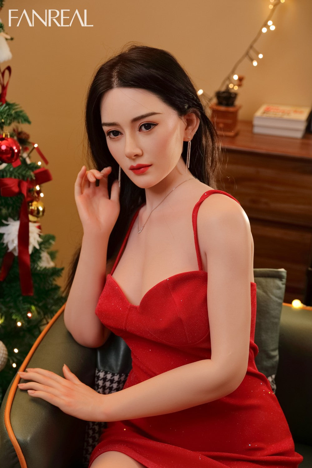 Lingue poupée sexuelle (FanReal Doll Silicone D-Cup 170cm)