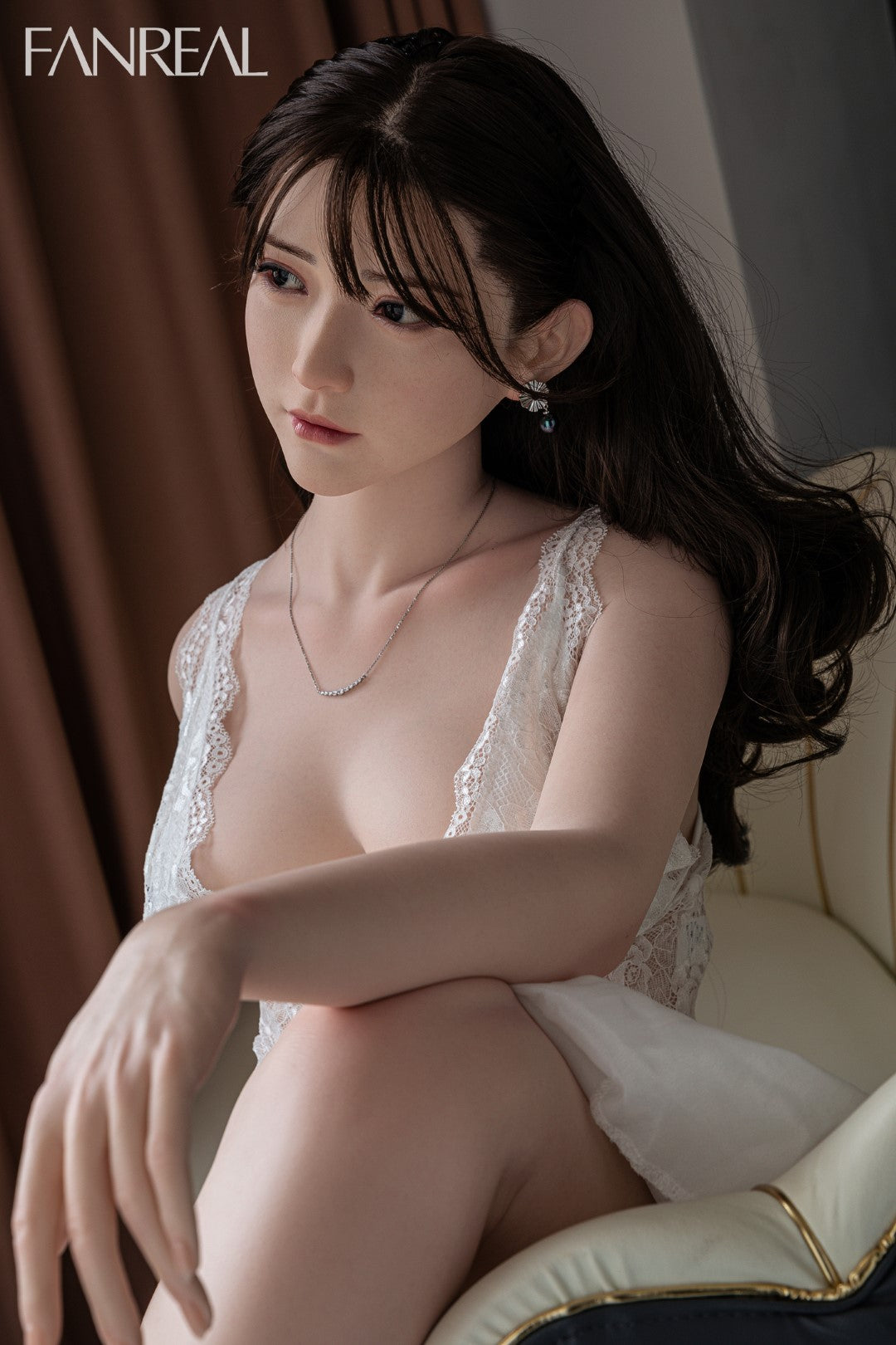 Xue poupée sexuelle (FanReal Doll 162 cm Silicone C-Cup)